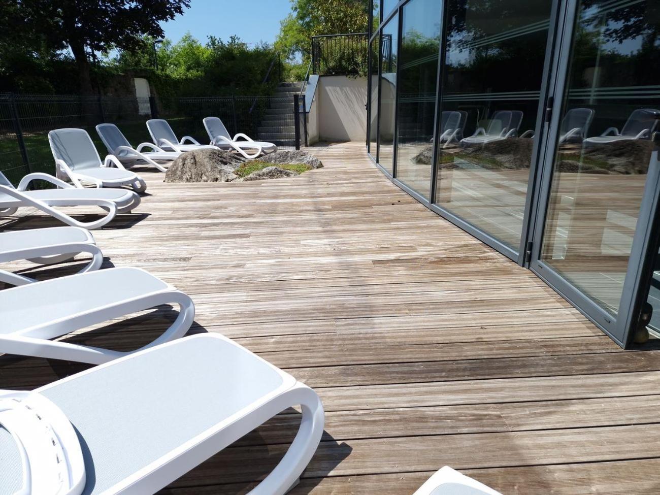 Nid D'Aven Charmante Maison, Piscine De Fevrier A Octobre 1-6P Dans Residence Pont-Aven Luaran gambar